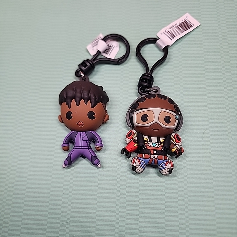 Wakanda Forever Bag Clips Riki Williams And Shuri